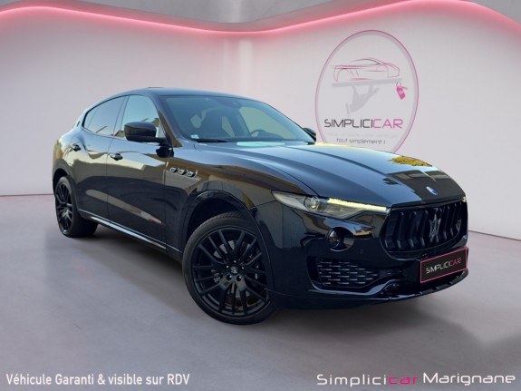 Maserati levante 3.0 v6 bi-turbo 430 s q4 // edition one // full black //echange possible occasion simplicicar marignane ...