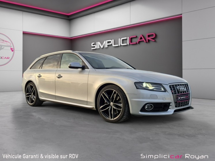 Audi s4 avant v6 3.0 tfsi 333 quattro s tronic garantie 1 ans occasion simplicicar royan simplicicar simplicibike france