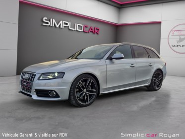 Audi s4 avant v6 3.0 tfsi 333 quattro s tronic garantie 1 ans occasion simplicicar royan simplicicar simplicibike france