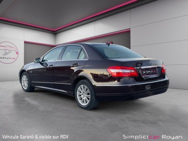 Mercedes classe e 200 cdi blueefficiency avantgarde executive bva révisé  garanti 12 mois occasion simplicicar royan...