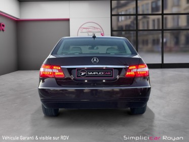 Mercedes classe e 200 cdi blueefficiency avantgarde executive bva révisé  garanti 12 mois occasion simplicicar royan...