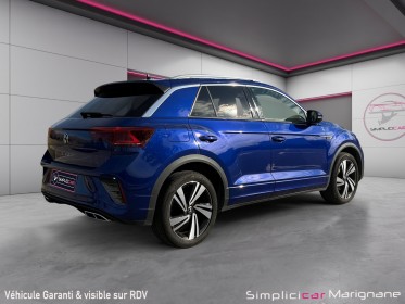 Volkswagen t-roc 1.5 tsi evo 150 start/stop dsg7 r-line suivi vw/carplay/camera/keyless-go/garantie 12 mois occasion...