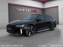 Audi rs6 c8 avant 25 rs anniversaire 600 ch 4,0 v8 tfsi  francaise  ceramiques suivi audi  toit ouvrant bo  cam 360  volant...