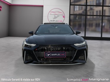 Audi rs6 c8 avant 25 rs anniversaire 600 ch 4,0 v8 tfsi  francaise  ceramiques suivi audi  toit ouvrant bo  cam 360  volant...