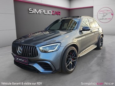 Mercedes glc 63s amg  4.0 v8 510ch 4matic 9g tronic phase 2 occasion  simplicicar vaucresson nice - pfvauto simplicicar...