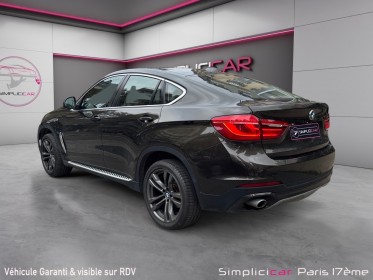 Bmw x6 f16 xdrive30d 258 ch lounge plus / entretien bmw / camera 360 / sieges electriques / affichage tete haute occasion...