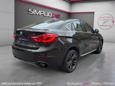 Bmw x6 f16 xdrive30d 258 ch lounge plus / entretien bmw / camera 360 / sieges electriques / affichage tete haute occasion...