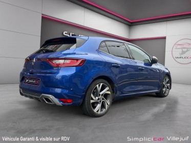 Renault megane iv berline tce 205 energy edc gt full entretien renault apple car play caméra de recul pack bose garantie...