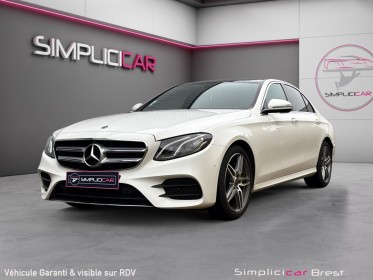 Mercedes classe e 220 d 9g-tronic fascination pack amg 4matic occasion simplicicar brest simplicicar simplicibike france