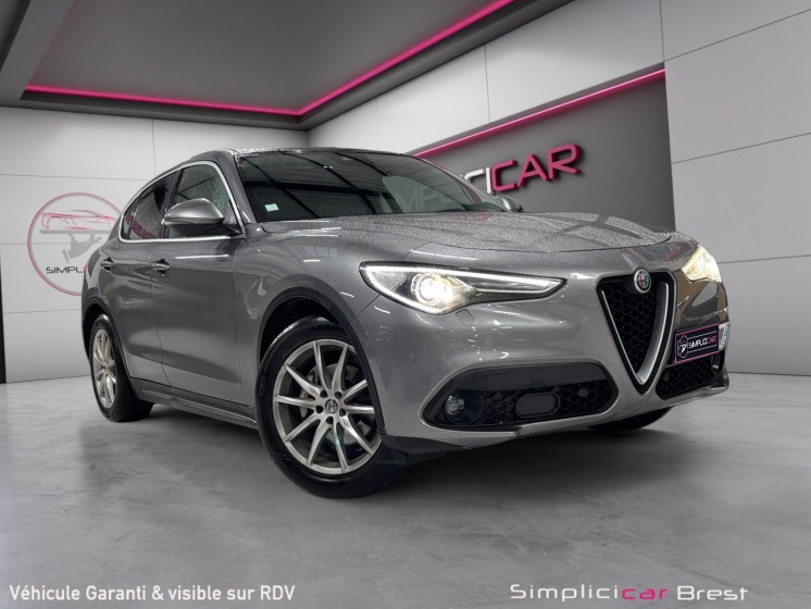 Alfa romeo stelvio my19 2.2 190 ch q4 at8 executive suivi complet concession occasion simplicicar brest simplicicar...