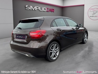 Mercedes classe a 200 d 7g-dct sensation occasion simplicicar limoges  simplicicar simplicibike france