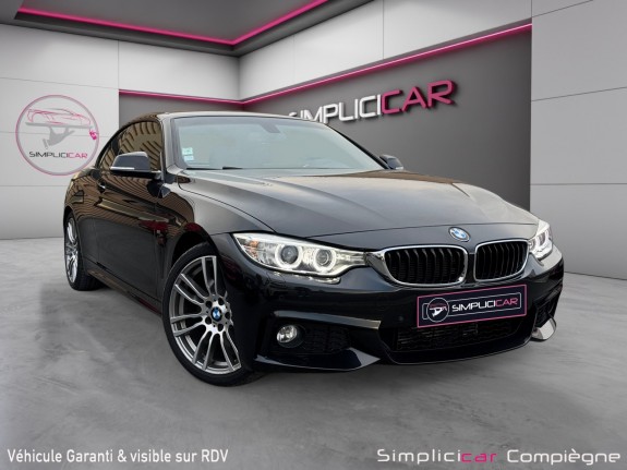 Bmw serie 4 cabriolet f33 420d 190 ch m sport a - suivi bmw - harman kardon occasion simplicicar compiegne simplicicar...