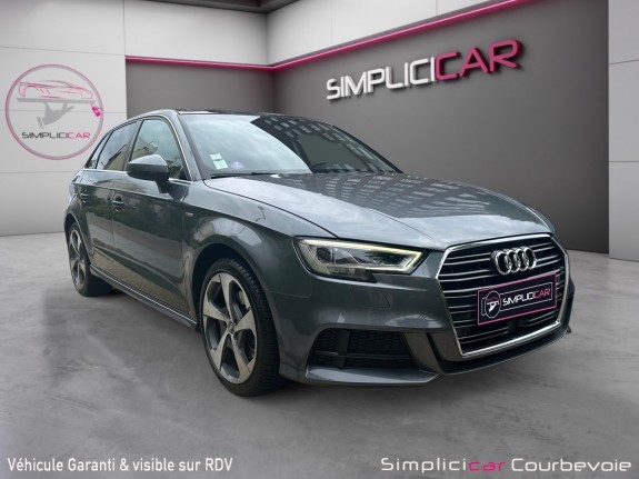 Audi a3 sportback 2.0 tfsi 190 s tronic 7 design luxe garantie 12 mois occasion simplicicar courbevoie simplicicar...