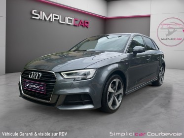 Audi a3 sportback 2.0 tfsi 190 s tronic 7 design luxe garantie 12 mois occasion simplicicar courbevoie simplicicar...