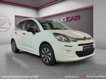 Citroen c3 c3 vti 68ch climatisation - garantie 12 mois occasion montpellier (34) simplicicar simplicibike france