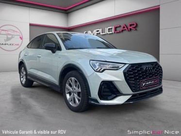 Audi q3 sportback 35 tdi 150 ch s tronic 7 s line occasion  simplicicar vaucresson nice - pfvauto simplicicar simplicibike...