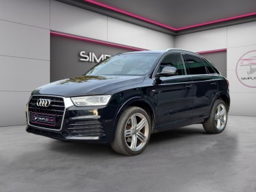 Audi q3 q3 2.0 tdi 150 ch s tronic 7 quattro s line garantie 1 an occasion  simplicicar nord isere simplicicar simplicibike...