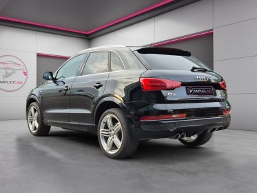 Audi q3 q3 2.0 tdi 150 ch s tronic 7 quattro s line garantie 1 an occasion  simplicicar nord isere simplicicar simplicibike...