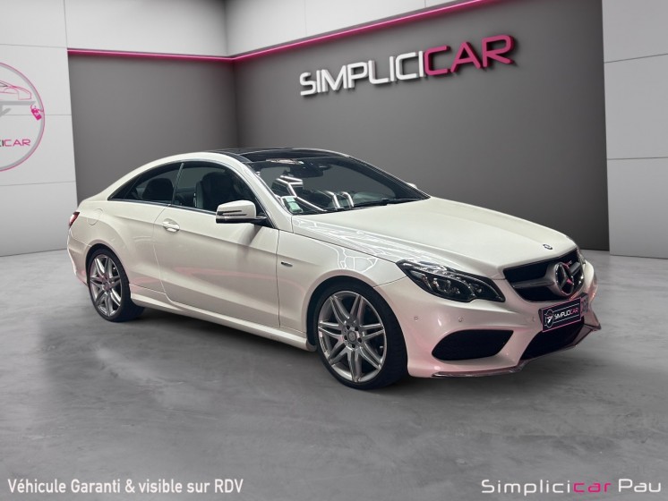 Mercedes classe e coupe 350 bluetec fascination a occasion simplicicar pau simplicicar simplicibike france