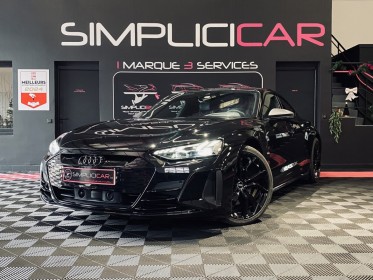 Audi e-tron gt 476 ch quattro e-tron - entretien audi - garantie 12 mois occasion  simplicicar aix les bains simplicicar...