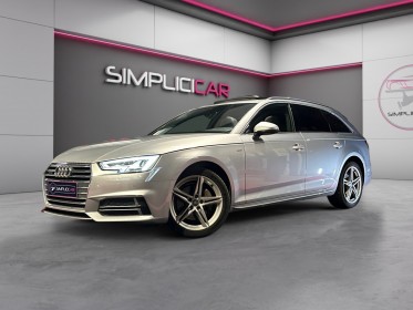 Audi a4 avant v6 3.0 tdi 218 s tronic 7 quattro s line- toit ouv-garantie 1an-état exceptionnel- 4 pneus michelin 7000km...