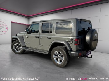 Jeep wrangler unlimited 2.2 l multijet adblue 200 ch 4x4 bva8 sahara suivi jeep/attelage/carplay/garantie 12 mois occasion...