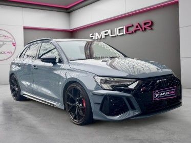 Audi rs3 sportback 2.5 tfsi 400 s tronic 7 quattro franÇaise/entretien audi exclusif/garantie constructeur occasion paris...