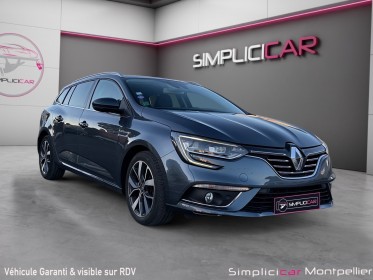 Renault megane iv estate tce 130 energy edc intens attelage camera de recul keyless feux auto roue de secours occasion...