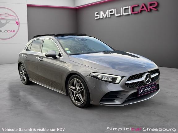 Mercedes classe a 180 d 7g-dct amg line toit ouvrant - led ambiance - camera - jante 18 occasion simplicicar strasbourg...