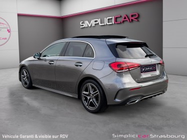 Mercedes classe a 180 d 7g-dct amg line toit ouvrant - led ambiance - camera - jante 18 occasion simplicicar strasbourg...