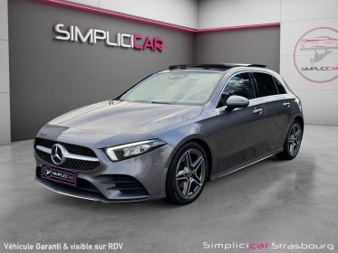 Mercedes classe a 180 d 7g-dct amg line toit ouvrant - led ambiance - camera - jante 18 occasion simplicicar strasbourg...