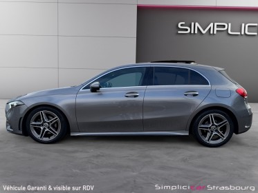 Mercedes classe a 180 d 7g-dct amg line toit ouvrant - led ambiance - camera - jante 18 occasion simplicicar strasbourg...