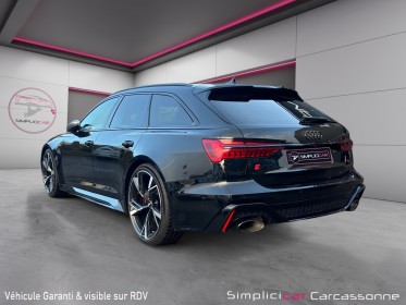 Audi rs6 avant v8 4.0 tfsi 600 ch tiptronic 8 quattro occasion simplicicar carcassonne simplicicar simplicibike france