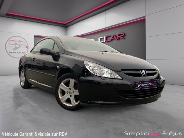 Peugeot 307 cc 2.0 16v - 138 occasion simplicicar frejus  simplicicar simplicibike france