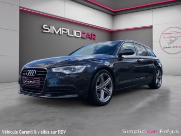 Audi a6 avant v6 3.0 tdi clean dpf 245 quattro s line s tronic a occasion simplicicar frejus  simplicicar simplicibike france