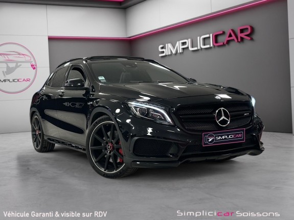 Mercedes classe gla 45 amg 4-matic / pack performance/différentiel /ja20/echappement perf/to/sièges elec/entretien......