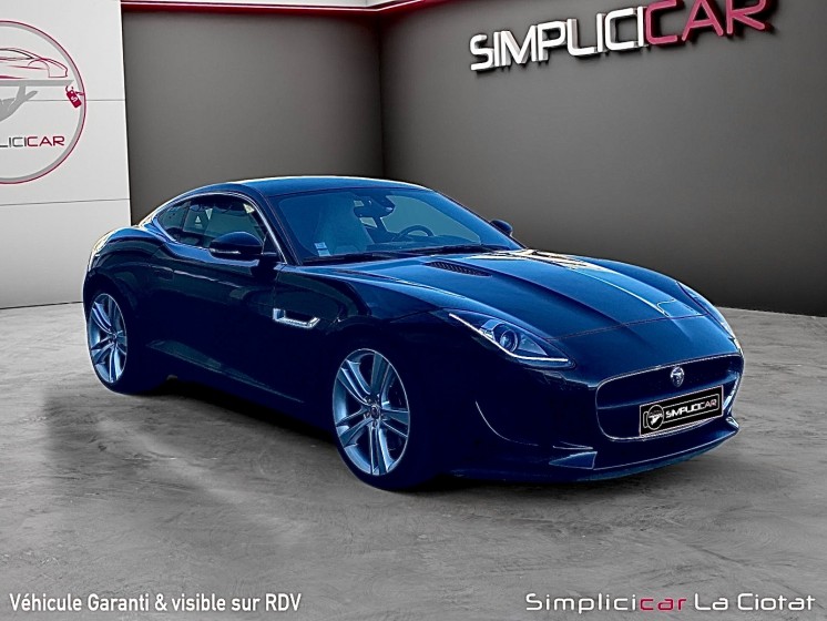 Jaguar f-type 3.0 coupe black pearl occasion simplicicar la ciotat simplicicar simplicibike france