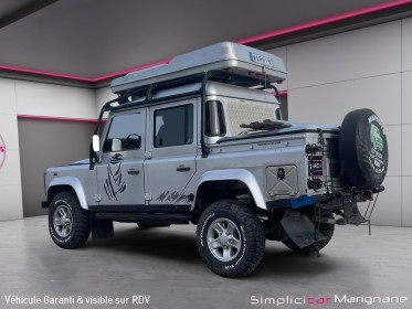 Land rover defender 110 pick up dble cab crew cab s prepare rallye raid occasion simplicicar marignane  simplicicar...