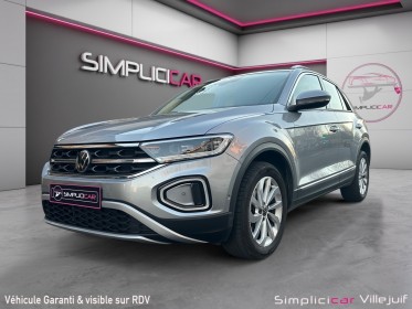 Volkswagen t-roc 2023 1.5 tsi evo 150 start/stop dsg7 style, toit ouvrant, hayon électriques, apple carplay, 3 ans...