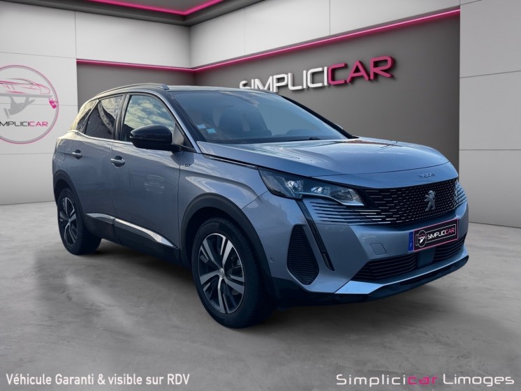 Peugeot 3008 bluehdi 130ch ss eat8 gt pack occasion simplicicar limoges  simplicicar simplicibike france