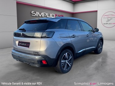 Peugeot 3008 bluehdi 130ch ss eat8 gt pack occasion simplicicar limoges  simplicicar simplicibike france