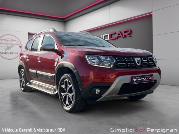 Dacia duster blue dci 115 4x4 prestige - 1ère main, pack offroad, attelage, caméra multiview 360 - garantie 12 mois...