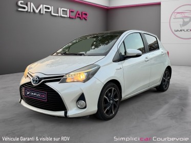 Toyota yaris hybride 100h attitude toit panoramique - garantie 12 mois occasion simplicicar courbevoie simplicicar...