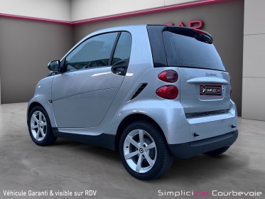 Smart fortwo coupe smart  1.0 turbo 84ch pulse garantie 12 mois toit panoramique feux automatique palettes au volant......