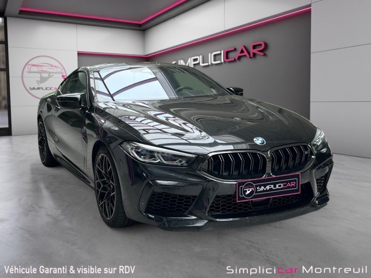 Bmw m8 competition v8 4.4 625cv full black occasion montreuil (porte de vincennes)(75) simplicicar simplicibike france