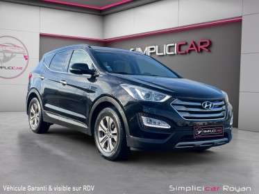 Hyundai santa fe 2.2 crdi 200 ch 4wd executive bva révisé  garanti 12 mois occasion simplicicar royan simplicicar...