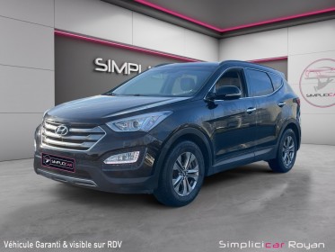 Hyundai santa fe 2.2 crdi 200 ch 4wd executive bva révisé  garanti 12 mois occasion simplicicar royan simplicicar...