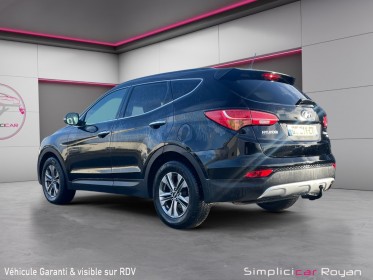 Hyundai santa fe 2.2 crdi 200 ch 4wd executive bva révisé  garanti 12 mois occasion simplicicar royan simplicicar...