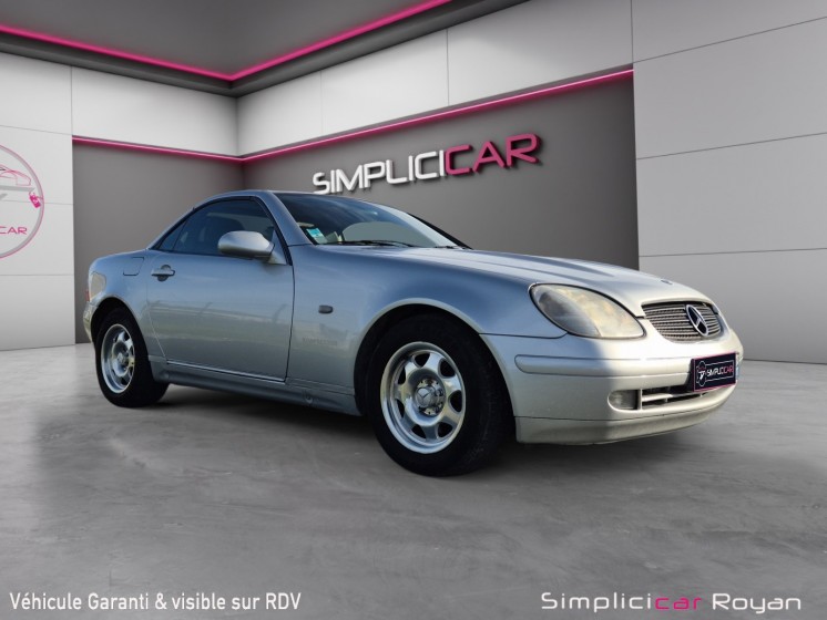 Mercedes classe slk r 170 200 garantie 12 mois occasion simplicicar royan simplicicar simplicibike france