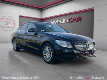 Mercedes classe c 180d 7g-tronic plus fascination révisé  garanti 12 mois occasion simplicicar royan simplicicar...